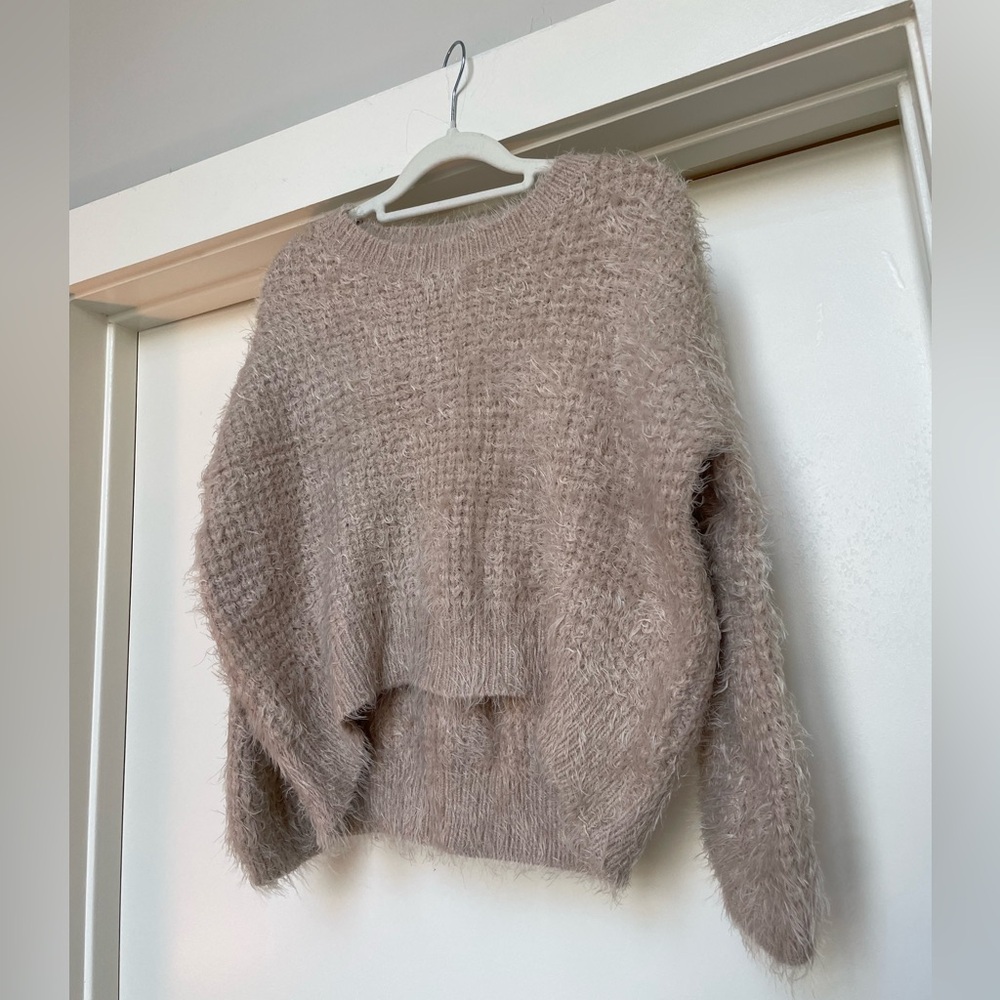 Fuzzy sweater from Korea